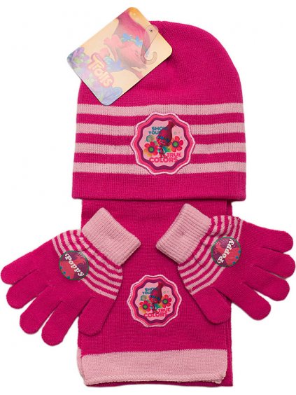 Trolls Rózsaszín szett lányoknak