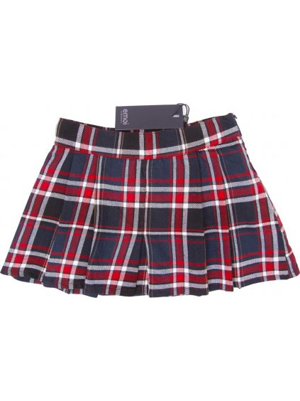 Emoi lány kockás szoknya fodrokkal