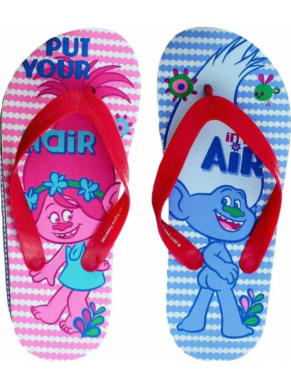 Trolls nyári papucs lányoknak I.