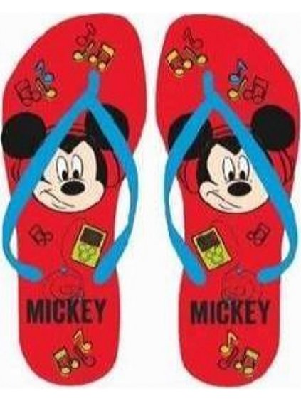 MICKEY MOUSE PIROS PAPUCS