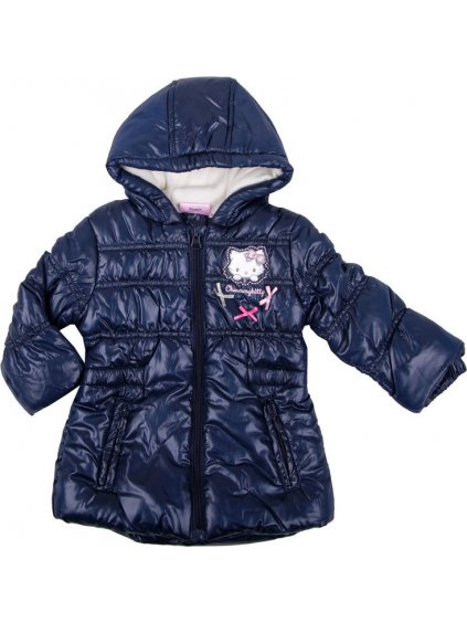 Charmmy Kitty lány steppelt kék kabát