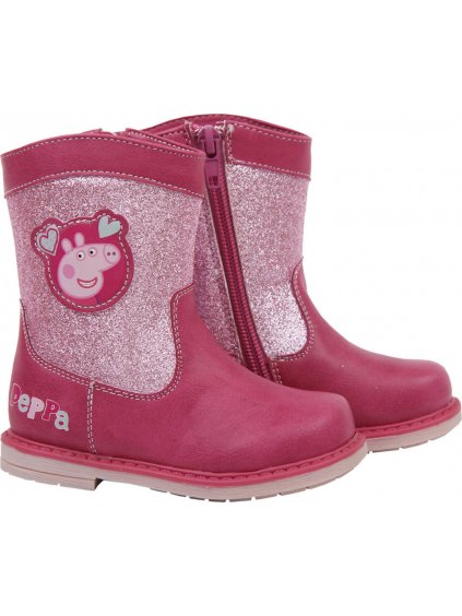 Peppa Pig rózsaszín boka csizma