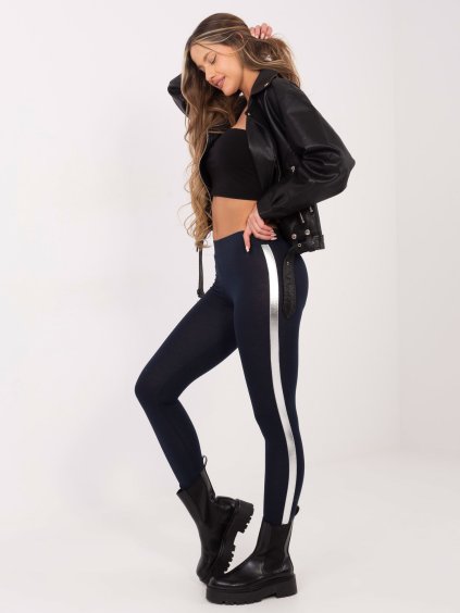 Női sötétkék leggings