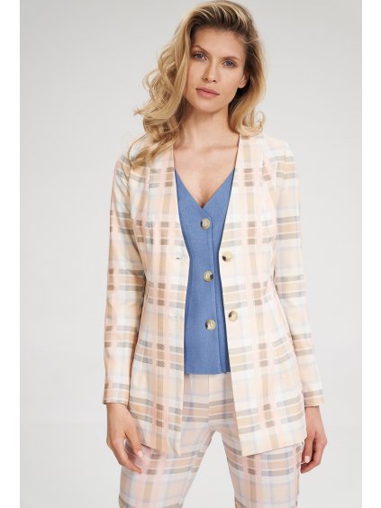 Női kockás zakó