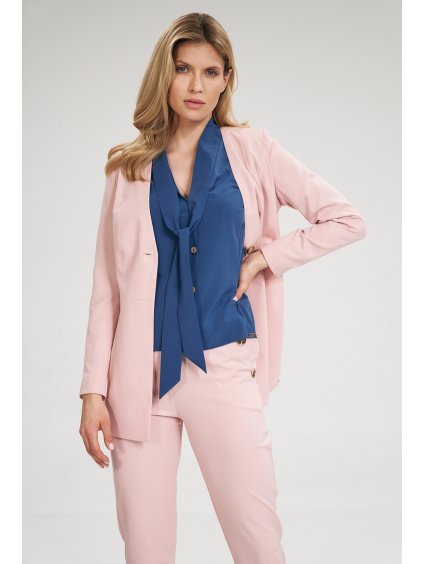Női világos rózsaszín zakó