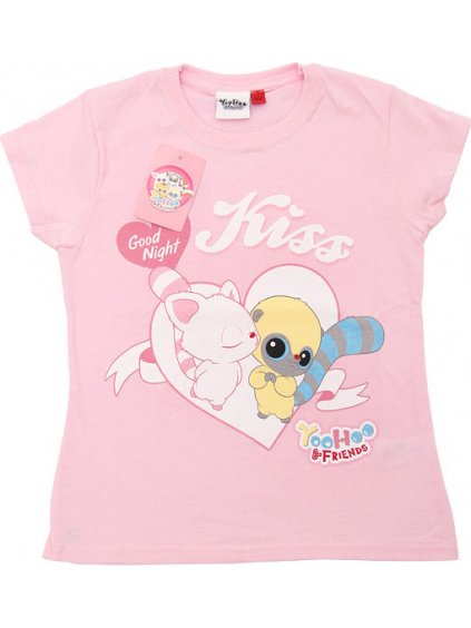 YooHoo Friends rózsaszín lány póló