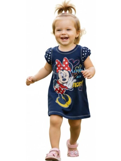 Minnie sötétkék lány ruha
