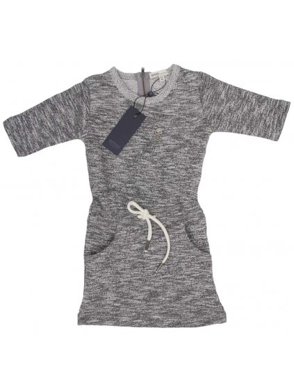 Emoi lány szürke ruha zsebekkel