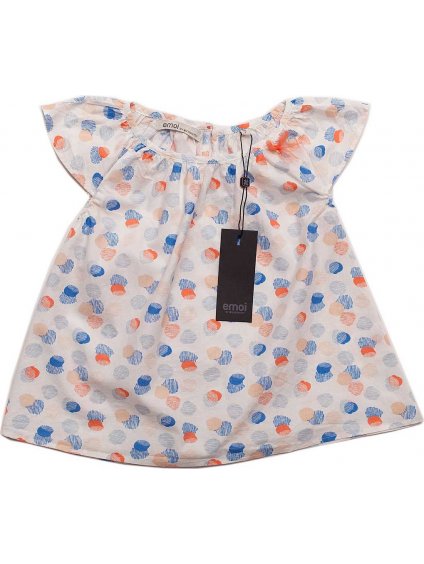 Emoi lány fehér ruha pöttyökkel
