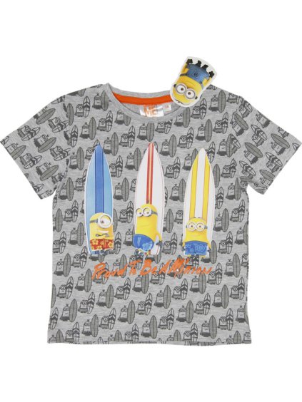 Minionok Szürke póló fiúknak