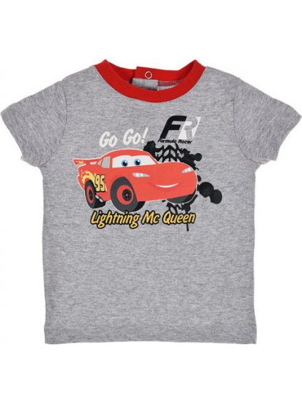 Cars szürke fiú póló mcqeen