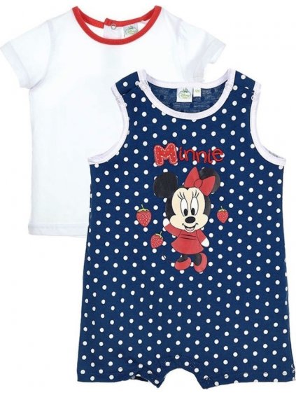 Minnie lány nyári szett póló + overál