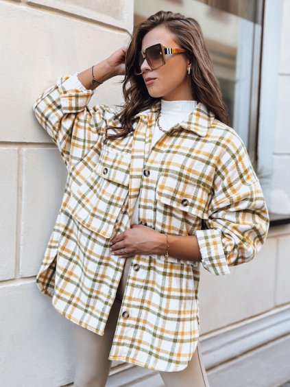 Zöld-sárga kockás ing LORI