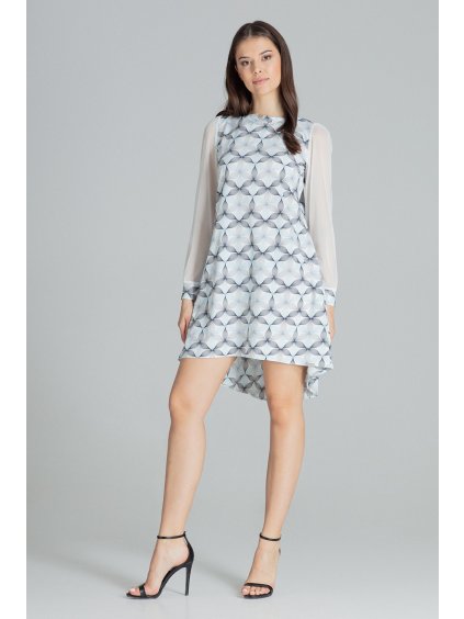 Hálózott ujjú ruha