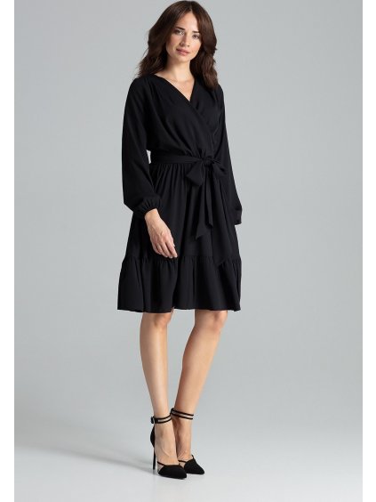 Elegáns fodros ruha