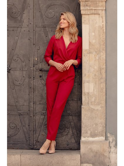 Basic nadrágoverál M672 Deep Red