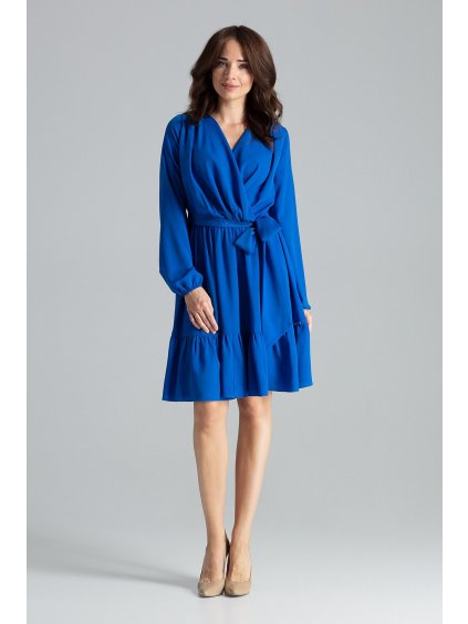 Elegáns fodros ruha