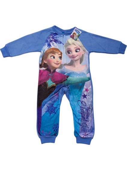 Jégvarázs kék lány pizsama overal