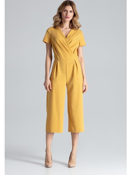 Női mustárszínű overál M664 Mustard