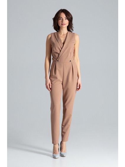 Elegáns overál L040 Brown
