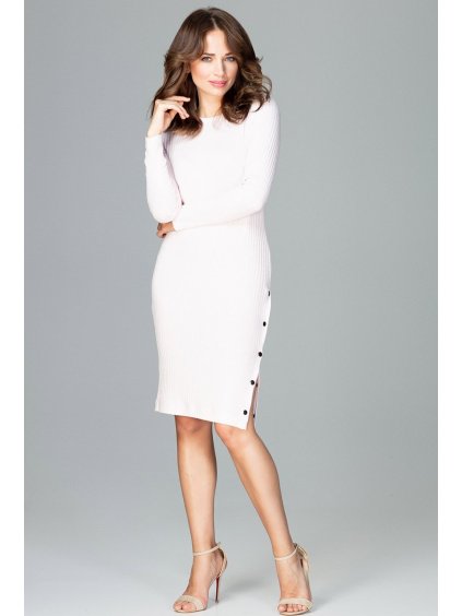 Rózsaszín kötött ruha