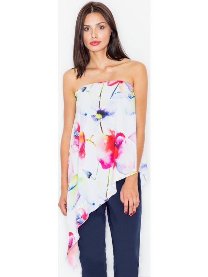 Kombinált overál virágos felsővel M500 Navy pattern 7