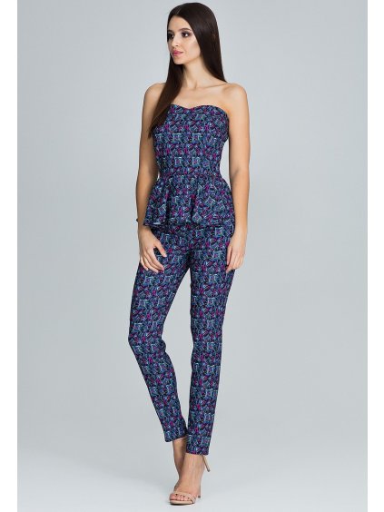 Női peplum top + nadrág szett M606 Pattern 84