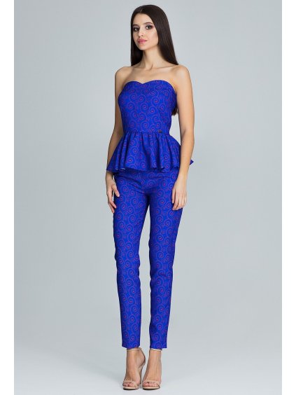 Női szett peplum top + nadrág M606 Pattern 85