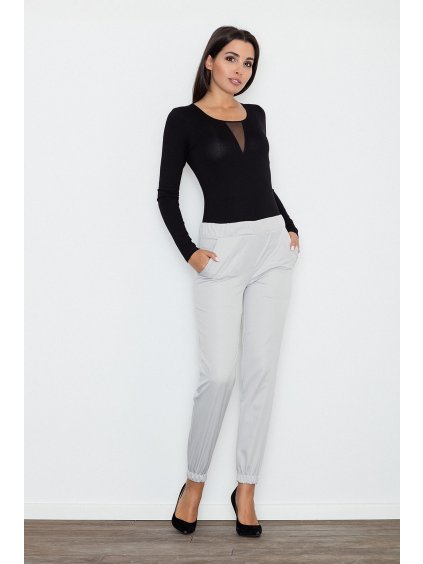 Női szürke elegáns nadrág