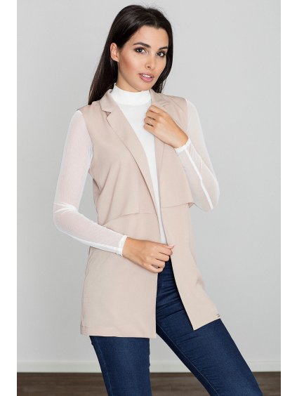 Női bézs mellény M560 Bézs