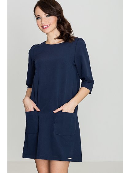 Női sötétkék ruha