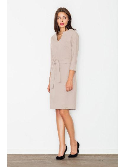 Női bézs ruha