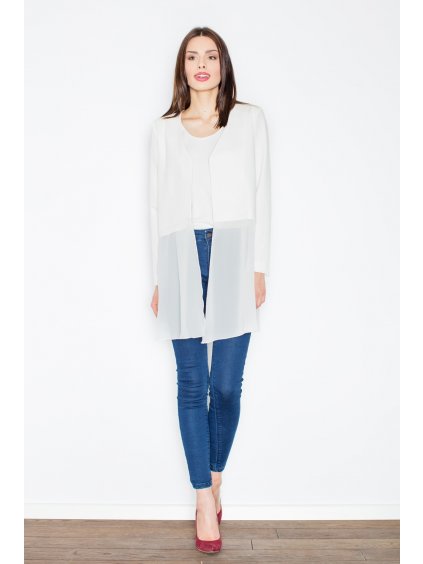 Női krémszínű blézer