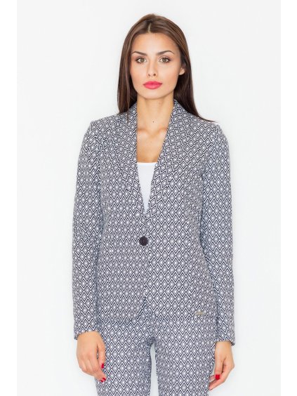 Női szürke mintás zakó