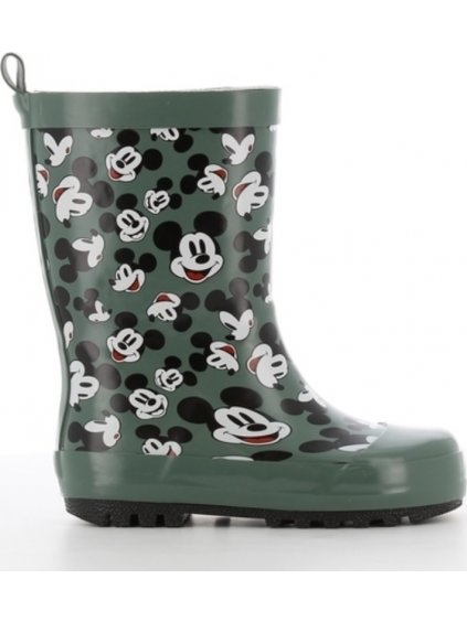 Khaki színű gumicsizma Disney Mickey egér