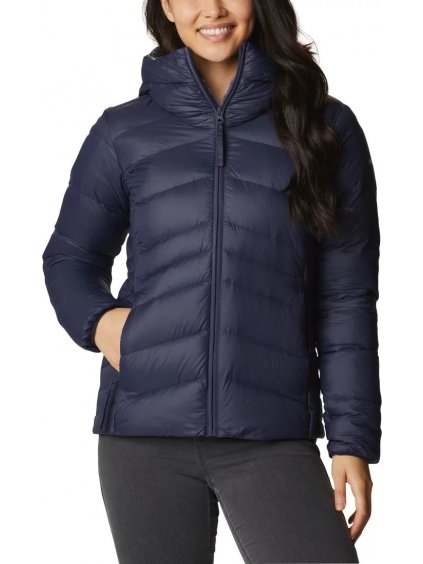 SÖTÉTKÉK NŐI KABÁT COLUMBIA AUTUMN PARK DOWN HOODED JACKET