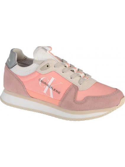 RÓZSASZÍN NŐI TORNACIPŐ CALVIN KLEIN RUNNER LACEUP