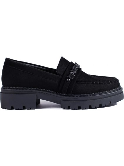 Fekete mokaszin FASHION LA.FI