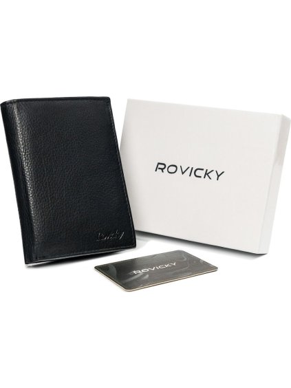 Rovicky fekete férfi pénztárca