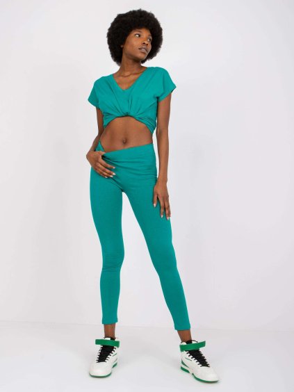 Zöld leggings Brigitte