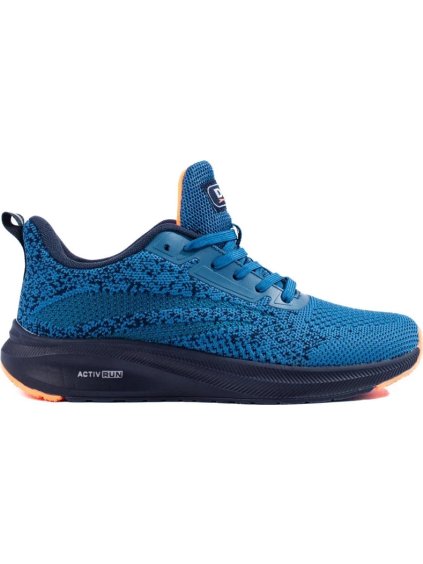 Kék platformos sportcipő