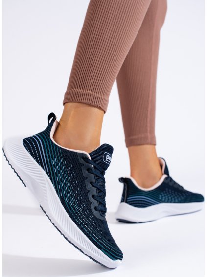 Sötétkék sportcipő