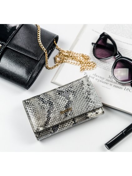 Rovicky Szürke pénztárca, csattal zárható V076