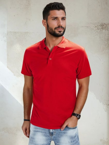 Piros férfi pólóing