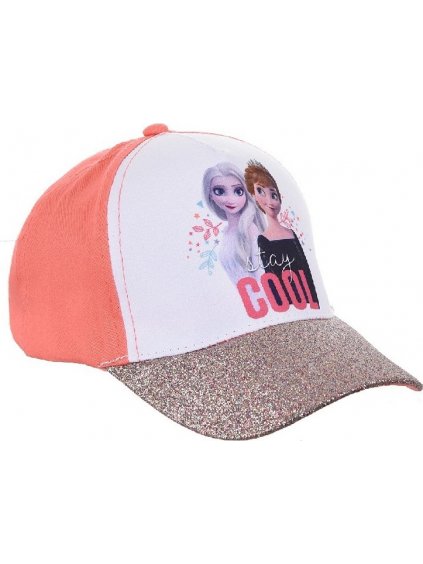 Fehér-narancs lány sapka Disney Frozen