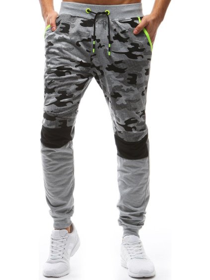 Világosszürke  sötét csíkos melegítőnadrág