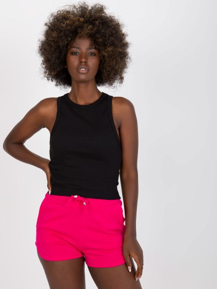 Fekete rövidebb basic felső