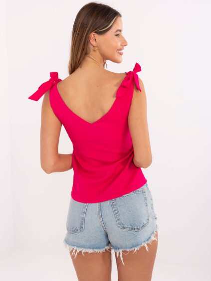 Fukszia felső kivágással