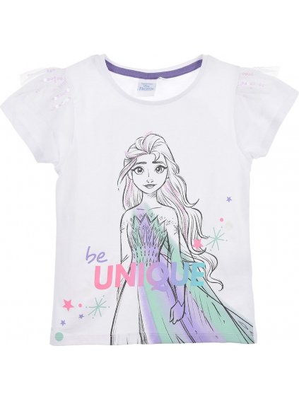 Fehér Frozen Disney póló lányoknak