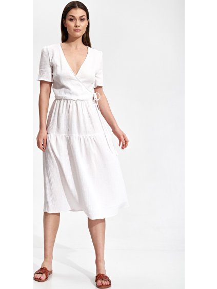 Fehér könnyű nyári ruha